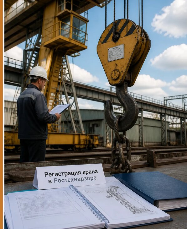 Регистрация крана в Ростехнадзоре в Мариинске от 15297 р. | Авеста ОТиПБ